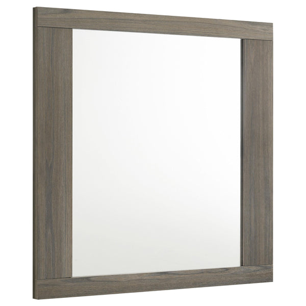 Fenwick Gray Oak Dresser Mirror (Mirror Only)