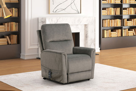Ferdinandus Gray Lift Chair from Furniture of America - Luna Furniture