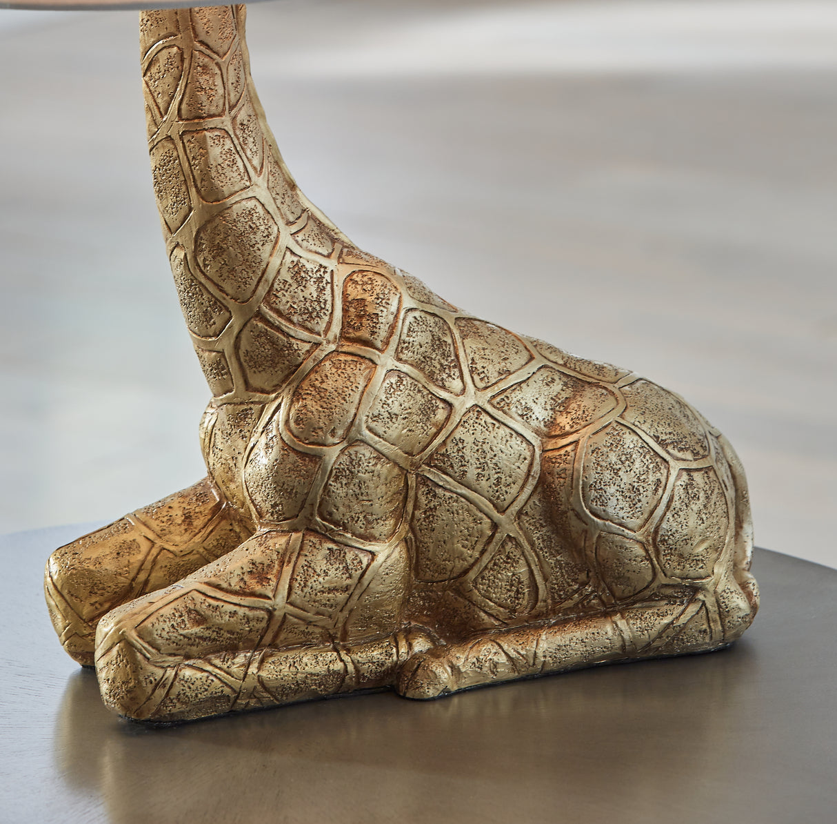 Ferrison Gold Finish Table Lamp from Ashley - Luna Furniture