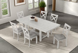 Ferrone Rustic White Oak Side Chair from Furniture of America - Luna Furniture