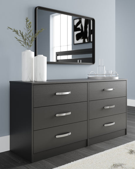 Finch Black Dresser from Ashley - Luna Furniture