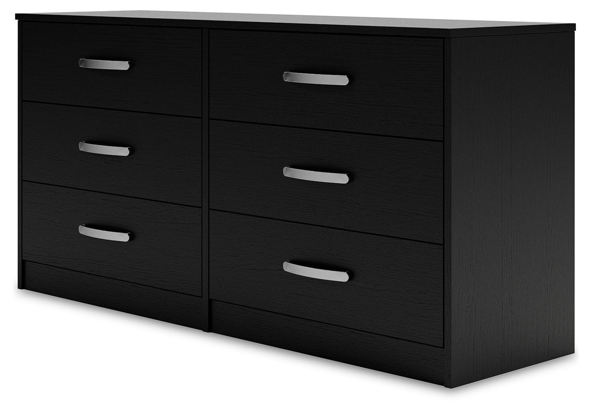 Finch Black Dresser from Ashley - Luna Furniture