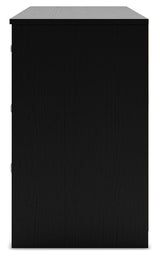 Finch Black Dresser from Ashley - Luna Furniture