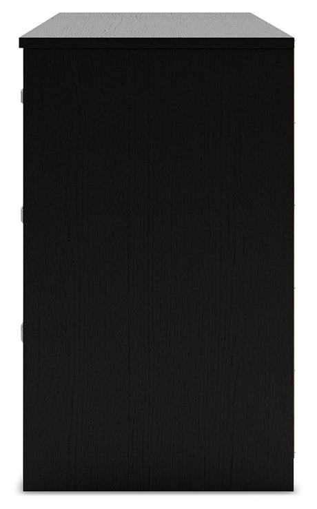 Finch Black Dresser from Ashley - Luna Furniture