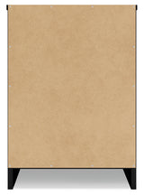 Finch Black Nightstand from Ashley - Luna Furniture