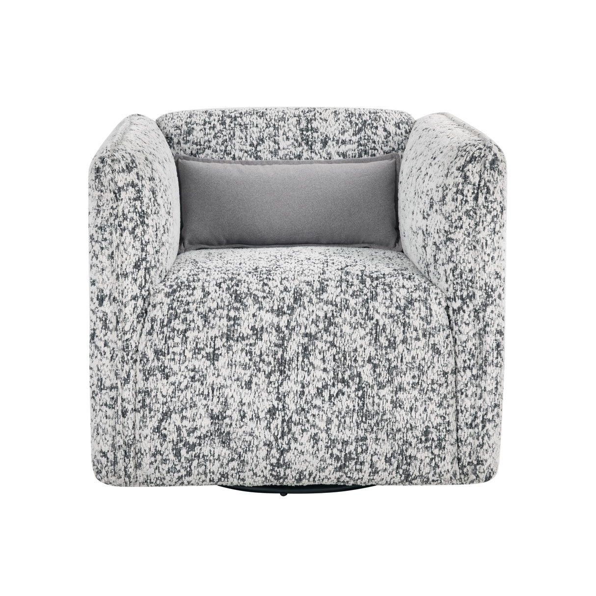 Finnegan Gray Swivel Chair from Homelegance - Luna Furniture