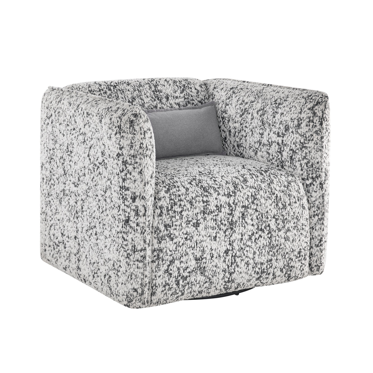 Finnegan Gray Swivel Chair from Homelegance - Luna Furniture