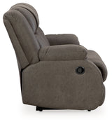 First Base Reclining Loveseat and Recliner from Ashley - Luna Furniture