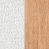 Fitzroy Ivory Boucle Upholstered Accent Arm Chair from Coaster - Luna Furniture