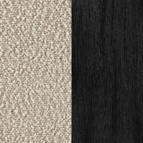 Fitzroy Latte Boucle Upholstered Accent Arm Chair from Coaster - Luna Furniture