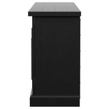 Florence Antique Black 4-Door Dining Sideboard Buffet Cabinet from Coaster - Luna Furniture