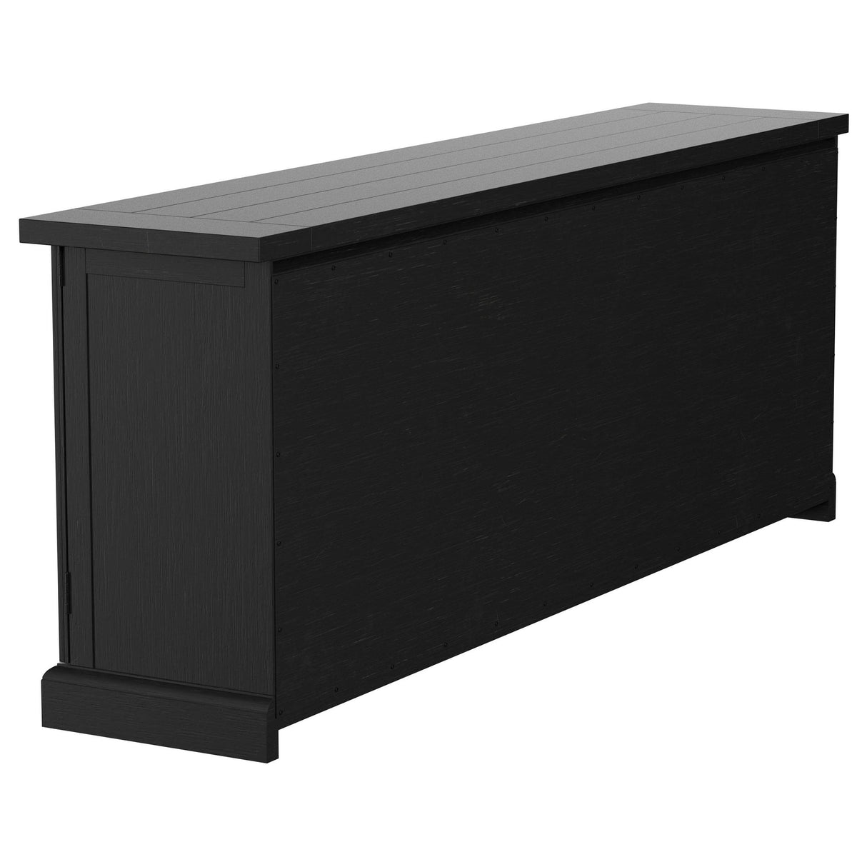 Florence Antique Black 4-Door Dining Sideboard Buffet Cabinet from Coaster - Luna Furniture