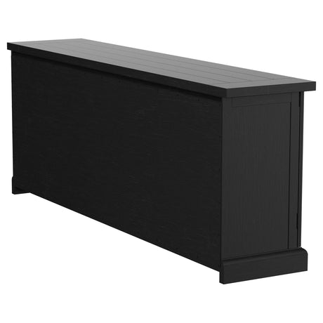 Florence Antique Black 4-Door Dining Sideboard Buffet Cabinet from Coaster - Luna Furniture