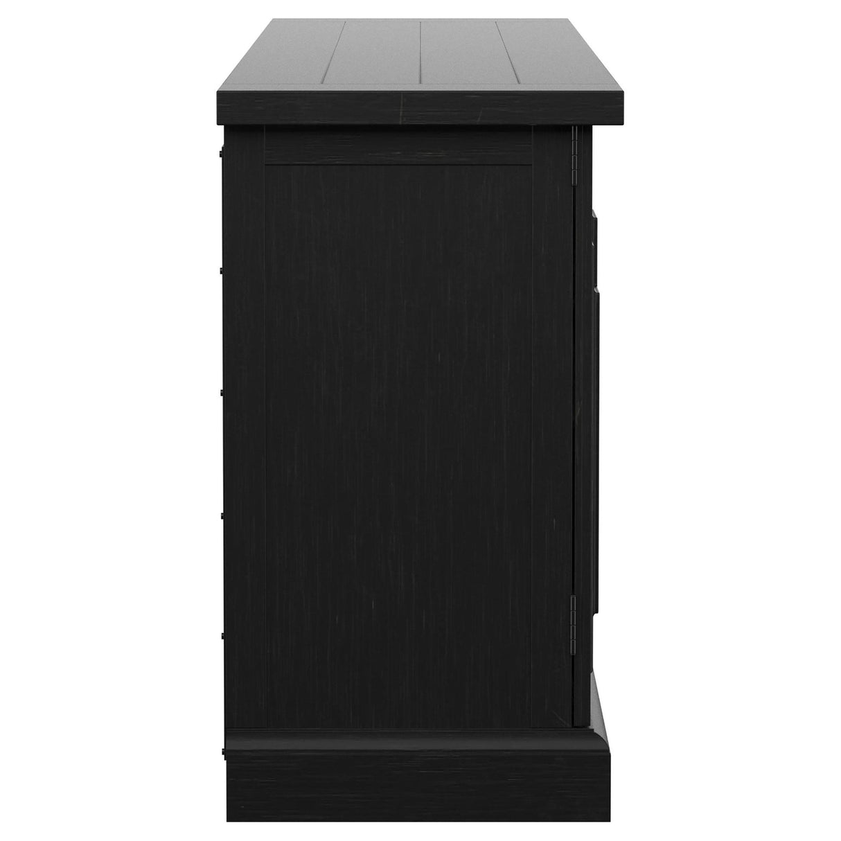 Florence Antique Black 4-Door Dining Sideboard Buffet Cabinet from Coaster - Luna Furniture