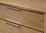 Florian Natural Wood Upholstered Storage Bedroom Set from Crown Mark - Luna Furniture