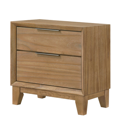 Florian Natural Wood Nightstand from Crown Mark - Luna Furniture