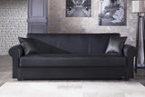 Floris Santa Glory Black 3-Seat Sleeper from Bellona - Luna Furniture