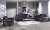 Floris Santa Glory Black Armchair from Bellona - Luna Furniture
