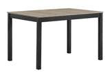 Forana Black/Brown Dining Table from Crown Mark - Luna Furniture