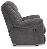Foreside Charcoal Recliner from Ashley - Luna Furniture