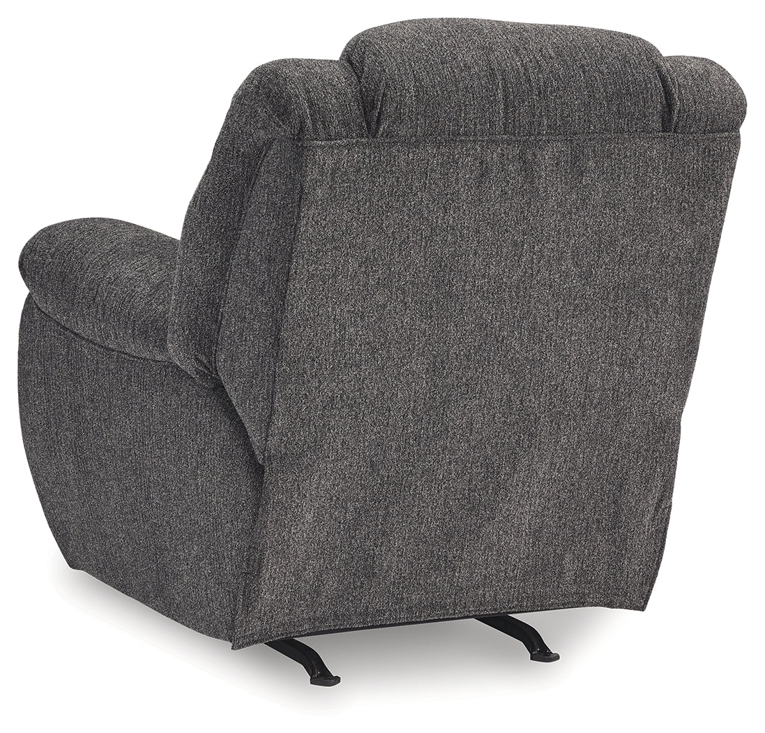 Foreside Charcoal Recliner from Ashley - Luna Furniture