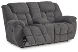 Foreside Charcoal Reclining Living Room Set from Ashley Furniture - Luna Furniture