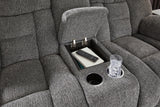 Foreside Charcoal Reclining Living Room Set from Ashley Furniture - Luna Furniture