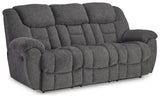 Foreside Charcoal Reclining Sofa from Ashley Furniture - Luna Furniture