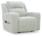 Forest Lake Alloy Power Recliner from Ashley - Luna Furniture