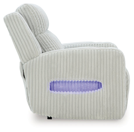 Forest Lake Alloy Power Recliner from Ashley - Luna Furniture