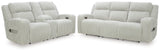 Forest Lake Alloy Power Reclining Living Room Set from Ashley - Luna Furniture