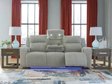 Forest Lake Alloy Power Reclining Sofa from Ashley - Luna Furniture