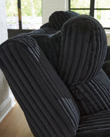 Forest Lake Black Power Recliner from Ashley - Luna Furniture