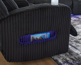 Forest Lake Black Power Recliner from Ashley - Luna Furniture