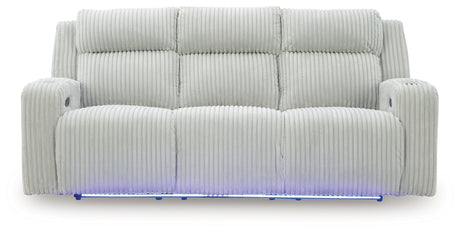 Forest Lake Power Reclining Sofa and Loveseat from Ashley - Luna Furniture