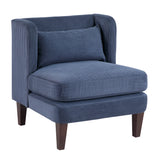 Forrester Blue Accent Chair from Homelegance - Luna Furniture