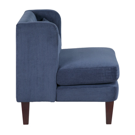 Forrester Blue Accent Chair from Homelegance - Luna Furniture