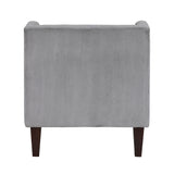 Forrester Dark Gray Accent Chair from Homelegance - Luna Furniture
