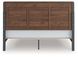 Fortlorn King Panel Bed and 2 Nightstands from Ashley Furniture - Luna Furniture