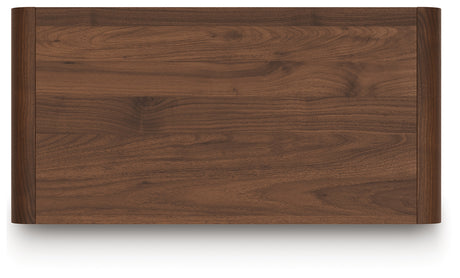 Fortlorn Walnut Brown Chest of Drawers from Ashley - Luna Furniture