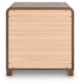 Fortlorn Walnut Brown Nightstand from Ashley Furniture - Luna Furniture