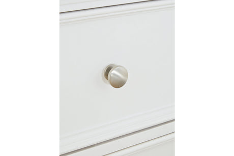 Fortman White Dresser and Mirror from Ashley - Luna Furniture