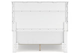 Fortman White Full Panel Bed from Ashley - Luna Furniture