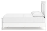 Fortman White Full Panel Bed from Ashley - Luna Furniture