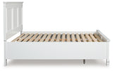 Fortman White Panel Storage Bedroom Set from Ashley Furniture - Luna Furniture