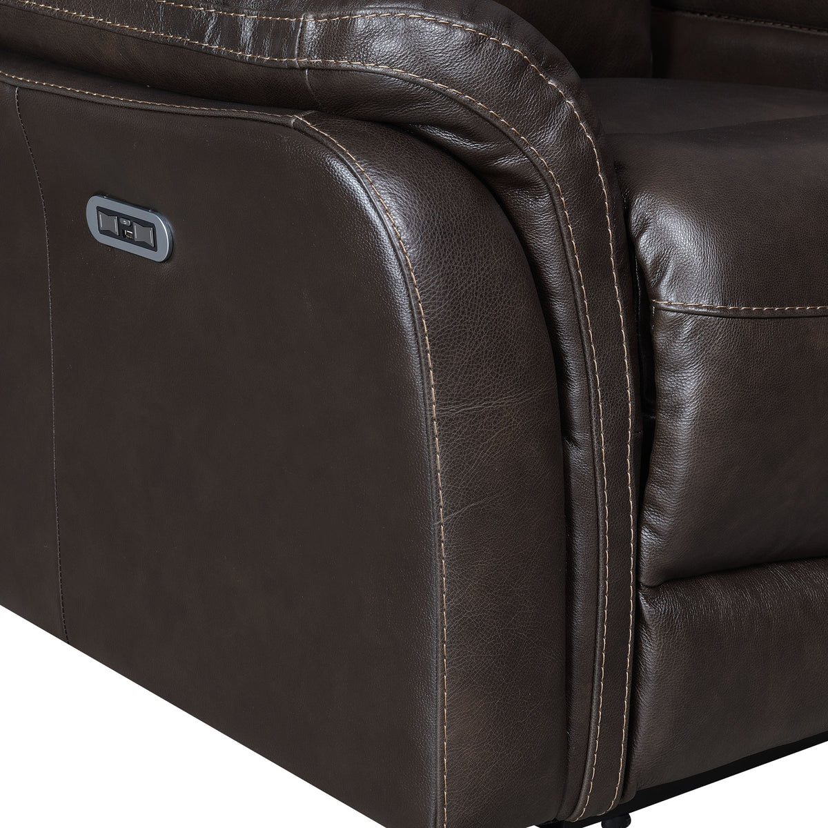 Fortuna Coffee Dual Power Reclining Sofa