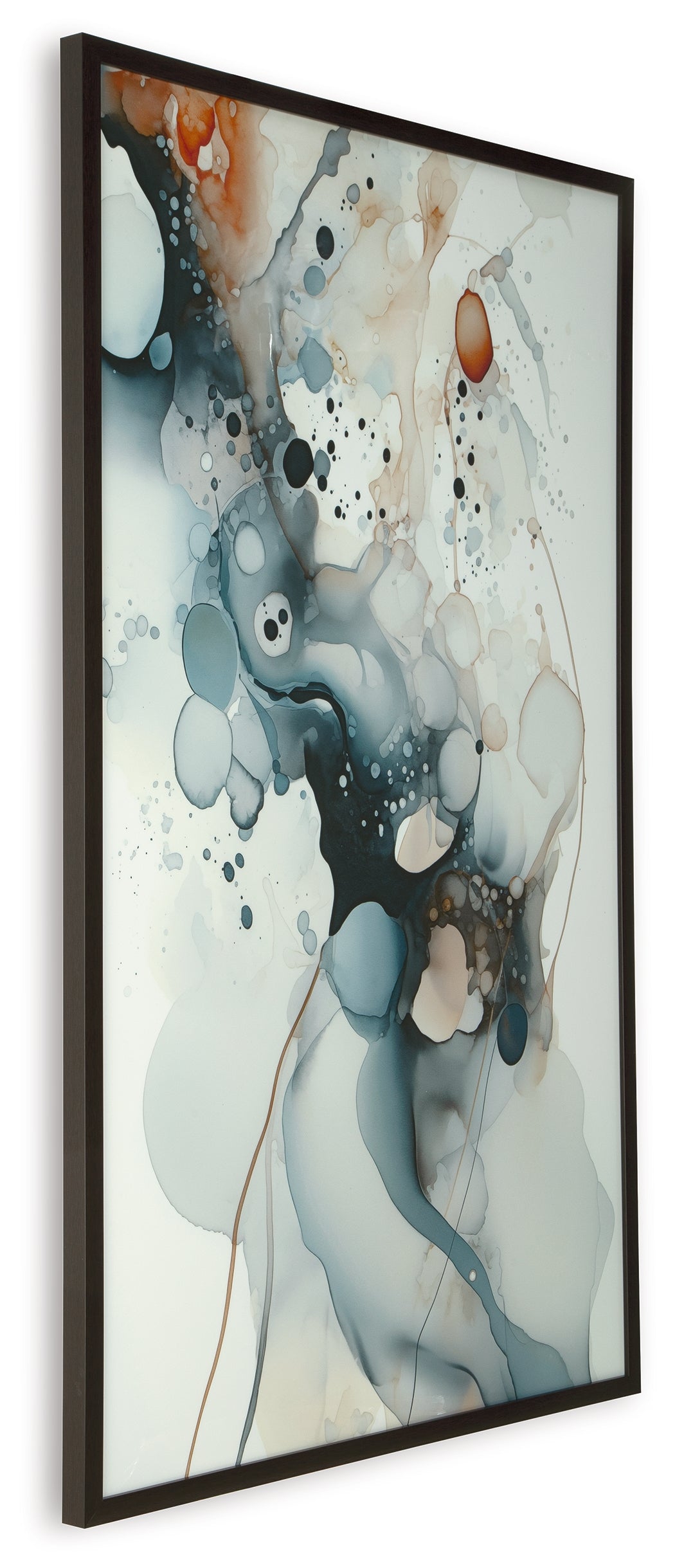 Ashley Foxenburg Blue/Amber/White Wall Art – Luna Furniture