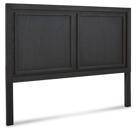 Foyland King Panel Storage Bed with Mirrored Dresser and Chest in Black/Brown from Ashley - Luna Furniture