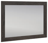 Fraluna Charcoal Bedroom Mirror (Mirror Only) from Ashley - Luna Furniture