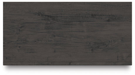 Fraluna Queen Panel Storage Bed with Mirrored Dresser, Chest and 2 Nightstands in Charcoal from Ashley - Luna Furniture